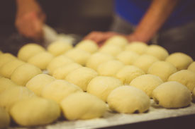 Frische Knödel im Forsthaus Benjental